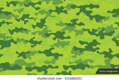 Seamless camouflage pattern military texture.Modern.Green acid.Design fabric and clothing print on vinyl