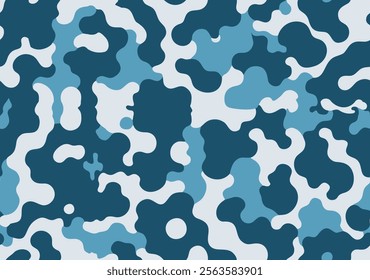 seamless camouflage pattern for outdoor apparel
