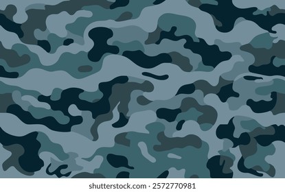 seamless camouflage pattern for outdoor apparel
