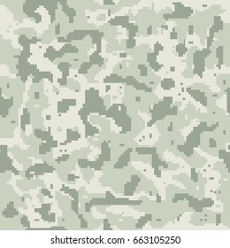Seamless camouflage pattern. Swamp style. Vector illustration