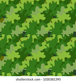 seamless camouflage pattern for textiles
