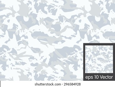 Seamless camouflage pattern vector