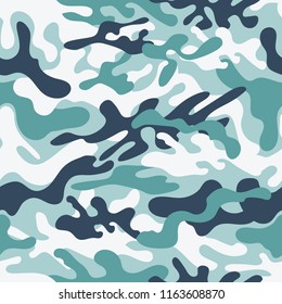 Seamless camouflage pattern. Vector illustration