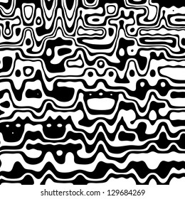 Seamless Camouflage Pattern. Vector Illustration.