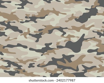 Seamless camouflage pattern. Vector illustration