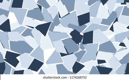 Seamless camouflage - "Shards of ice."
