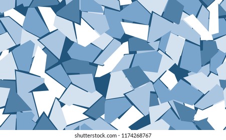 Seamless camouflage - "Shards of ice."