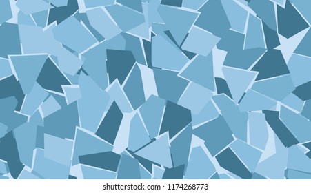 Seamless camouflage - "Shards of ice."