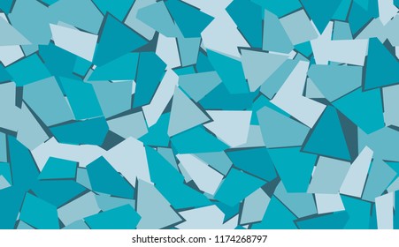 Seamless camouflage - "Shards of ice."