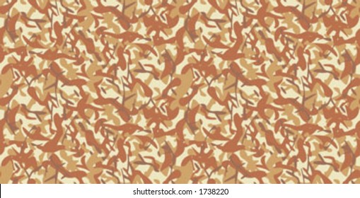 Seamless camouflage - vector