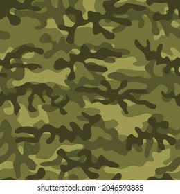 
Seamless camouflage. Vector print. Pattern for clothes. Textile.