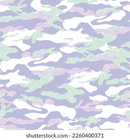 seamless camouflages pattern on textures background