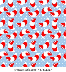 Seamless Candy Cane Color Candy Pattern