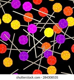 Seamless candy pattern