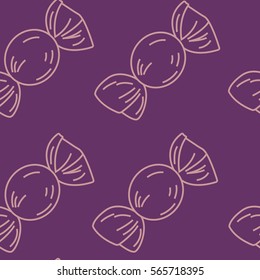 Seamless candy pattern.