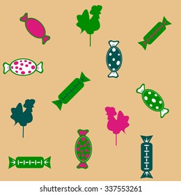 seamless candy texture