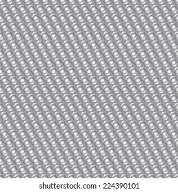 Seamless carbon pattern with small round holes in gray colors