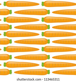 seamless carrot pattern