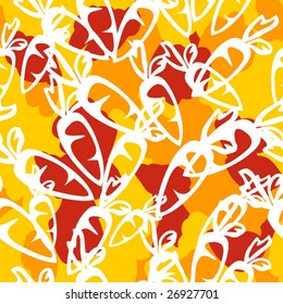 Seamless Carrots Background