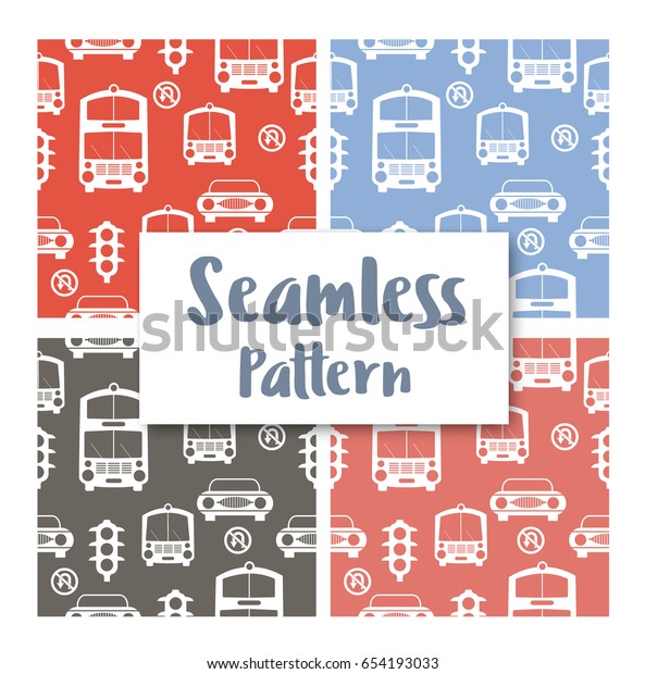 Seamless\
Cars pattern repeating tiles backdrop\
background