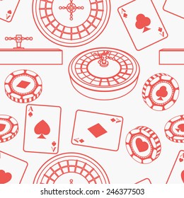 Seamless Casino Pattern