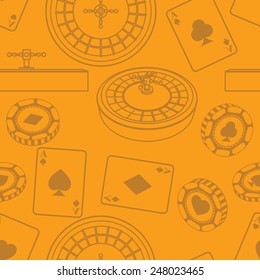 Seamless Casino Pattern