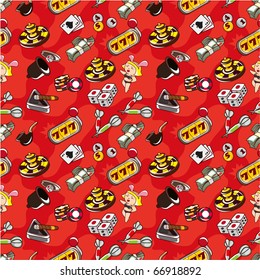seamless Casino pattern