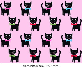 seamless cat background