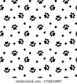 Seamless Cat Pattern.  Cat Background, Texture, Pattern, Wallpaper, Textile 