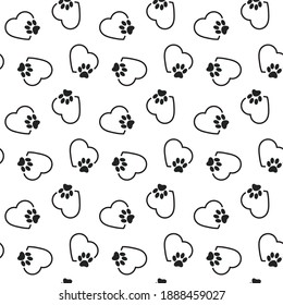 seamless cat pattern.  cat background, texture, pattern, wallpaper, textile 
