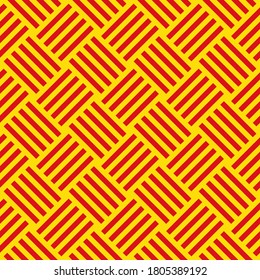 seamless catalonia flag ceramic tile pattern. vector illustration. abstract background