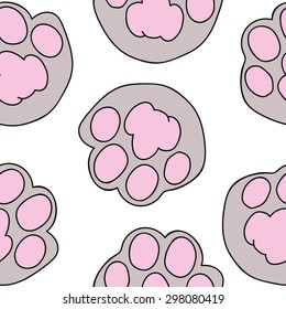 seamless cat's paw