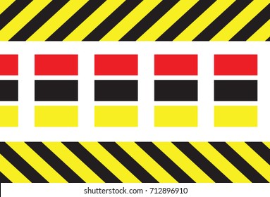 seamless caution tapes