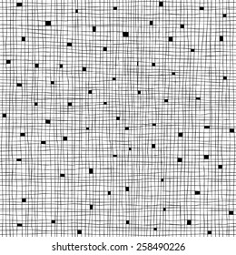 Seamless Cell hand-drawn pattern
