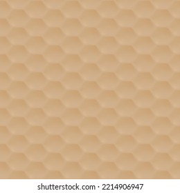 Seamless cellular cardboard texture - realistic vector illustration