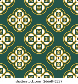 Patrón de diseño geométrico de Fondo de pantalla textil de cerámica sin costura