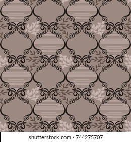 Seamless ceramic tile with colorful patchwork. Vintage multicolor pattern in turkish style. Endless pattern can be used for ceramic tile, wallpaper, linoleum, textile, web page background. Vector