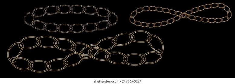Seamless chain pattern. colorful geometric seamless pattern. For tablecloths, clothes, shirts, dresses, paper, bedding, blankets, quilts, and other textile products print pattern. Chain pattern vector