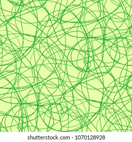 Seamless chaos pattern. Intricate 
texture. Chaotic lines. Intricate wallpaper. Background with lines and waves. Universal texture. Art creation