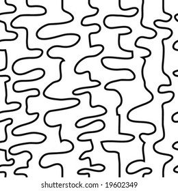 Seamless chaotic lines pattern background