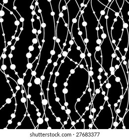 Seamless chaotic lines pattern background