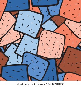 Seamless chaotic multi-color background. Grunge texture color. Multi-colored template for printing on wrapping paper