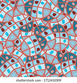 Seamless chaotic multi-color background. Grunge texture color. Multi-colored template for printing on wrapping paper