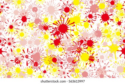 Seamless chaotic pattern of blot. Fashion camouflage.