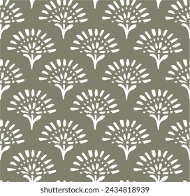 Seamless charcoal pattern design , fabric design.