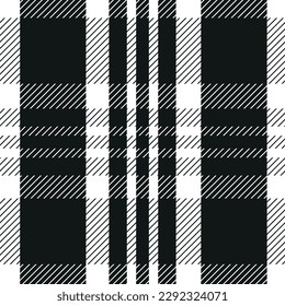 Seamless check plaid pattern, vector print for a flannel shirt, skirt, blanket, throw, and other modern spring summer autumn winter modern fashion fabric designs.
