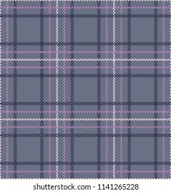 Seamless check texture background pattern print.