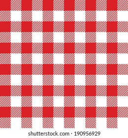 Seamless checked blue and white pattern. Vector illustration
