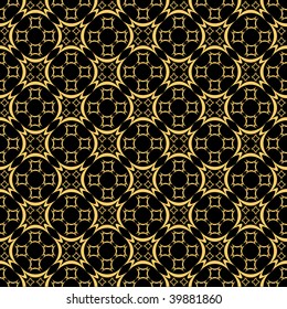 Seamless checked pattern. Vector editable illustration.