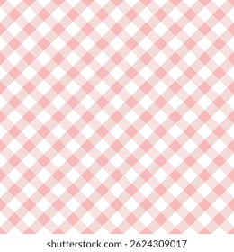 Seamless checkerboard fabric, textured background vector, classic and simple texture design, for spring and summer fabric printing.